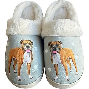 E&S PETS Boxer Snugg Slippers, Small/Medium