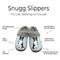 Show in main carousel: E&S PETS Border Collie Snugg Slippers, Large/X-Large slide 2 of 4