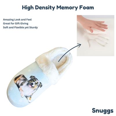Show full view: E&S PETS Australian Shepherd Snugg Slippers, Small/Medium slide 5 of 6