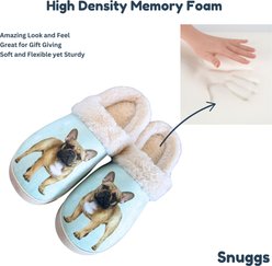 E&S PETS French Bulldog Snugg Slippers, Small/Medium slide 2 of 6