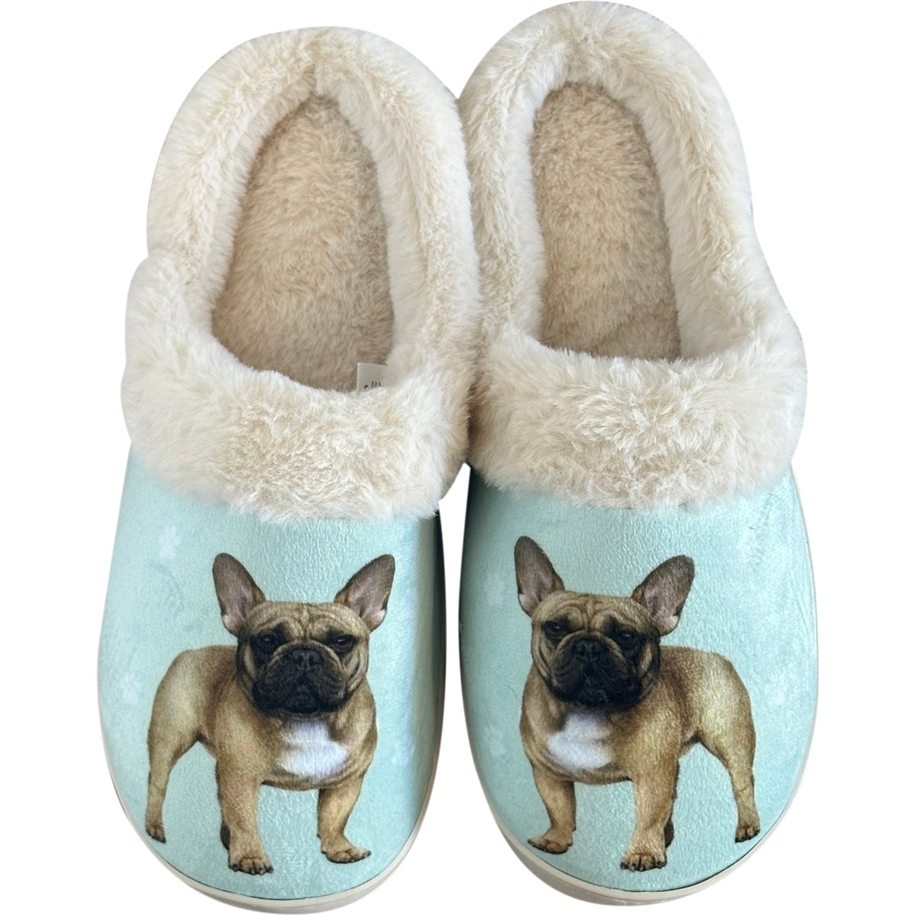 E&S PETS French Bulldog Snugg Slippers, Large/X-Large
