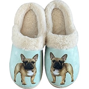E&S PETS French Bulldog Snugg Slippers, Large/X-Large