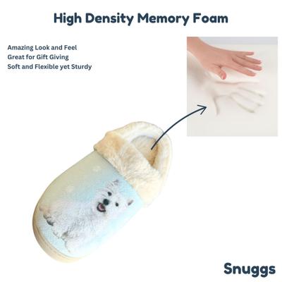 Show full view: E&S PETS Westie Snugg Slippers, Small/Medium slide 5 of 6