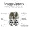 Show in main carousel: E&S PETS Siberian Husky Snugg Slippers, Small/Medium slide 2 of 7