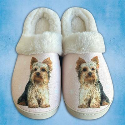 Show full view: E&S PETS Yorkie Snugg Slippers, Large/X-Large slide 3 of 7