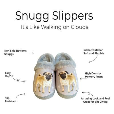 Show full view: E&S PETS Pug Snugg Slippers, Small/Medium slide 2 of 6