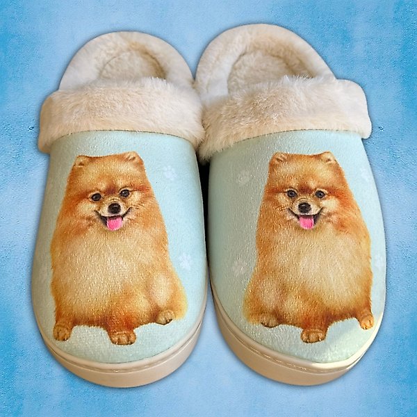 Show full view: E&S PETS Pomeranian Snugg Slippers, Large/X-Large slide 3 of 4
