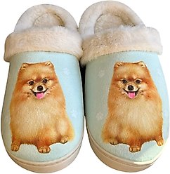 E&S PETS Pomeranian Snugg Slippers, Large/X-Large