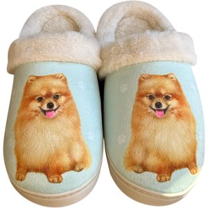 E&S PETS Pomeranian Snugg Slippers, Large/X-Large