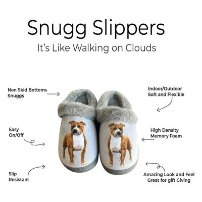 Show full view: E&S PETS Pit Bull Snugg Slippers, Small/Medium slide 2 of 6