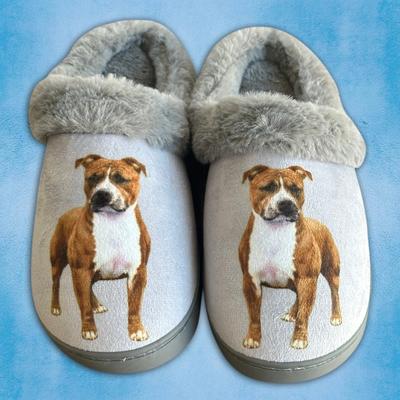 Show full view: E&S PETS Pit Bull Snugg Slippers, Large/X-Large slide 3 of 6