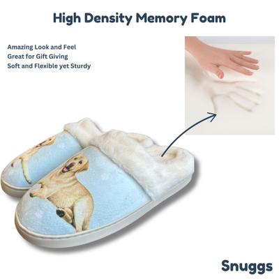 Show full view: E&S PETS Labrador Yellow Snugg Slippers, Small/Medium slide 5 of 6