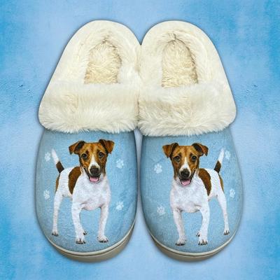 Show full view: E&S PETS Jack Russell Snugg Slippers, Small/Medium slide 3 of 4