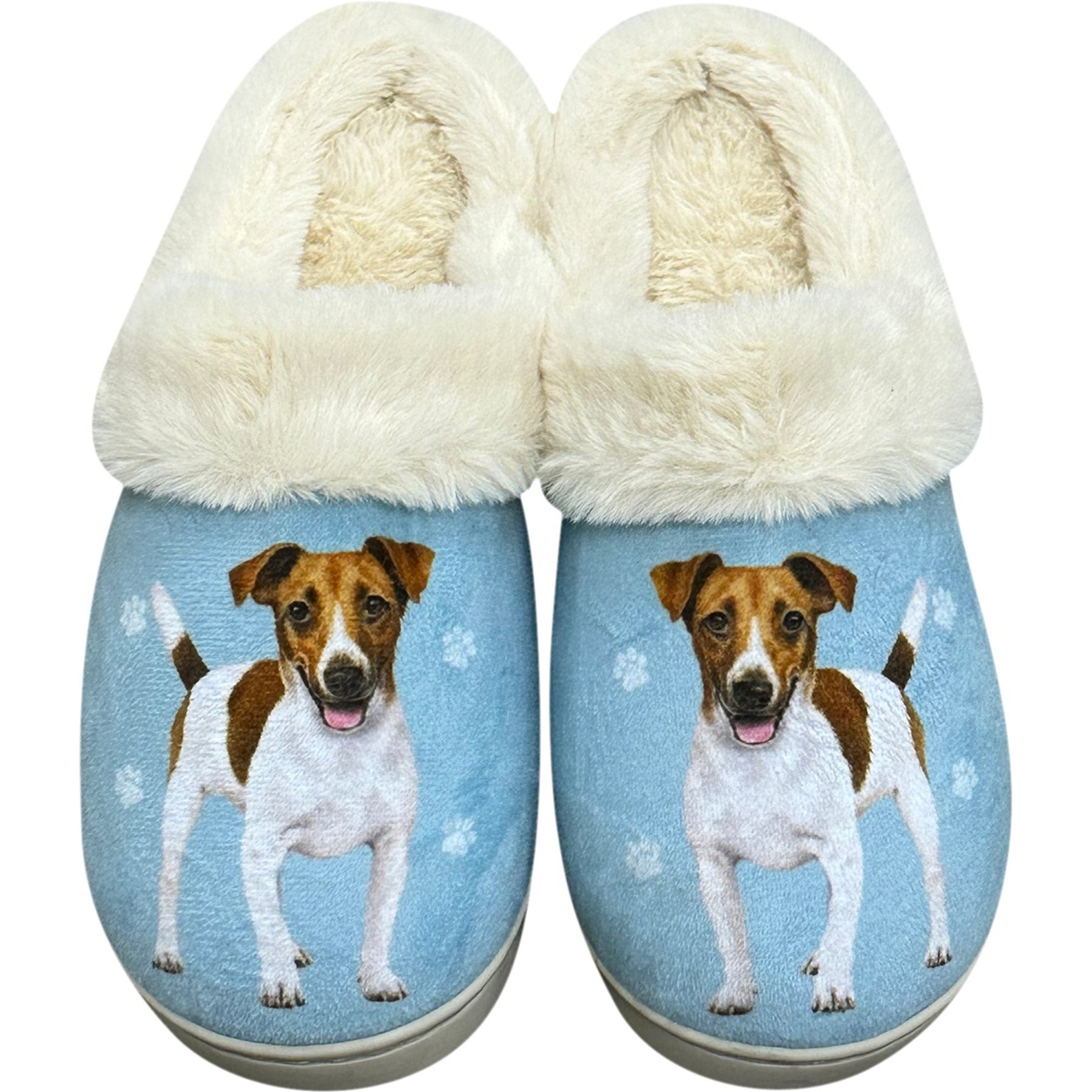 E&S PETS Jack Russell Snugg Slippers, Small/Medium