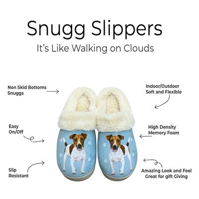 Show full view: E&S PETS Jack Russell Snugg Slippers, Small/Medium slide 2 of 4