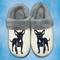 Show in main carousel: E&S PETS Chihuahua Black Snugg Slippers, Small/Medium slide 3 of 6