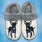 Show in main carousel: E&S PETS Chihuahua Black Snugg Slippers, Large/X-Large slide 3 of 6