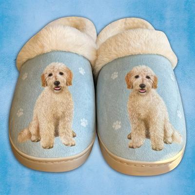 Show full view: E&S PETS Goldendoodle Snugg Slippers, Small/Medium slide 3 of 7