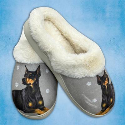 Show full view: E&S PETS Doberman Snugg Slippers, Small/Medium slide 3 of 5