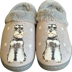 E&S PETS Schnauzer Snugg Slippers, Small/Medium