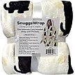 Show in main carousel: E&S PETS Black Cat Snugg Wrap Blanket Hoodie slide 6 of 6