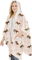 E&S PETS King Charles Cavalier Snugg Wrap Blanket Hoodie