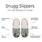 Show in main carousel: E&S PETS Maine Coon Snugg Slippers, Large/X-Large slide 2 of 4