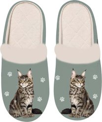 E&S PETS Maine Coon Snugg Slippers, Large/X-Large