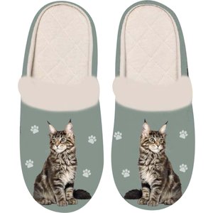 E&S PETS Maine Coon Snugg Slippers, Large/X-Large