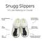 Show in main carousel: E&S PETS Black Cat Snugg Slippers, Small/Medium slide 2 of 6