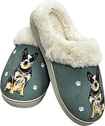 E&S PETS Australian Cattle Snugg Slippers, Small/Medium