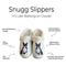 Show in main carousel: E&S PETS Boston Terrier Snugg Slippers, Large/X-Large slide 2 of 6