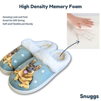 Show full view: E&S PETS German Shepherd Snugg Slippers, Large/X-Large slide 5 of 6