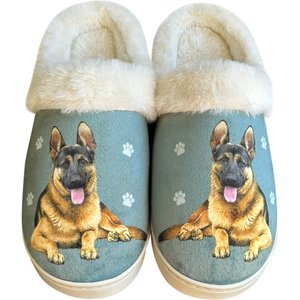 E&S PETS German Shepherd Snugg Slippers, Small/Medium