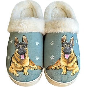 E&S PETS German Shepherd Snugg Slippers, Large/X-Large