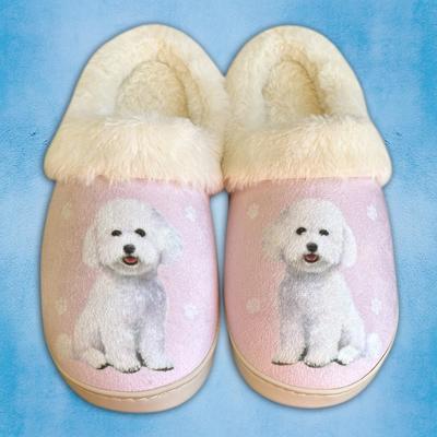 Show full view: E&S PETS Bichon Snugg Slippers, Small/Medium slide 3 of 6