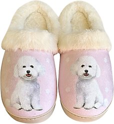 E&S PETS Bichon Snugg Slippers, Small/Medium