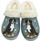 Show in main carousel: E&S PETS Bernese Mt. Dog Snugg Slippers, Large/X-Large slide 1 of 4