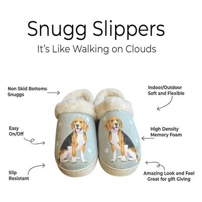 Show full view: E&S PETS Beagle Snugg Slippers, Large/X-Large slide 2 of 6