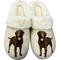 Show in main carousel: E&S PETS Labrador Chocolate Snugg Slippers, Large/X-Large slide 1 of 6