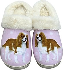 E&S PETS Cavalier King Charles Snugg Slippers, Large/X-Large