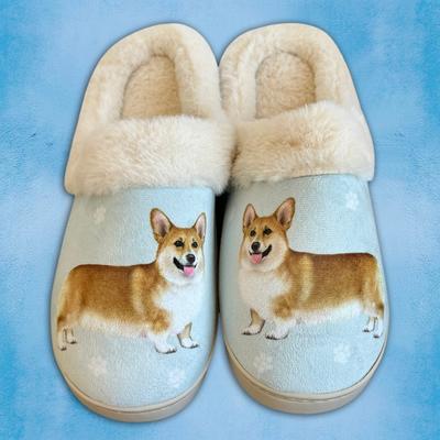 Show full view: E&S PETS Welsh Corgi Snugg Slippers, Small/Medium slide 3 of 6