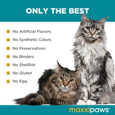 Show full view: maxxipaws maxxidental Advanced Oral Support Dental & Gum Care Powder Supplement for Cats, 3.2-oz jar slide 6 of 10