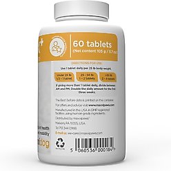 maxxipaws maxxiflex+ Liver Flavored Hip & Joint Supplement for Dogs, 60 count slide 2 of 9