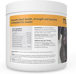 maxxipaws maxxicardio Heart & Cardiovascular Powder Supplement for Dogs, 3.2-oz jar slide 2 of 9