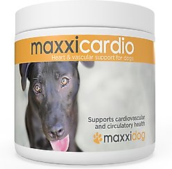 maxxipaws maxxicardio Heart & Cardiovascular Powder Supplement for Dogs, 3.2-oz jar slide 1 of 9