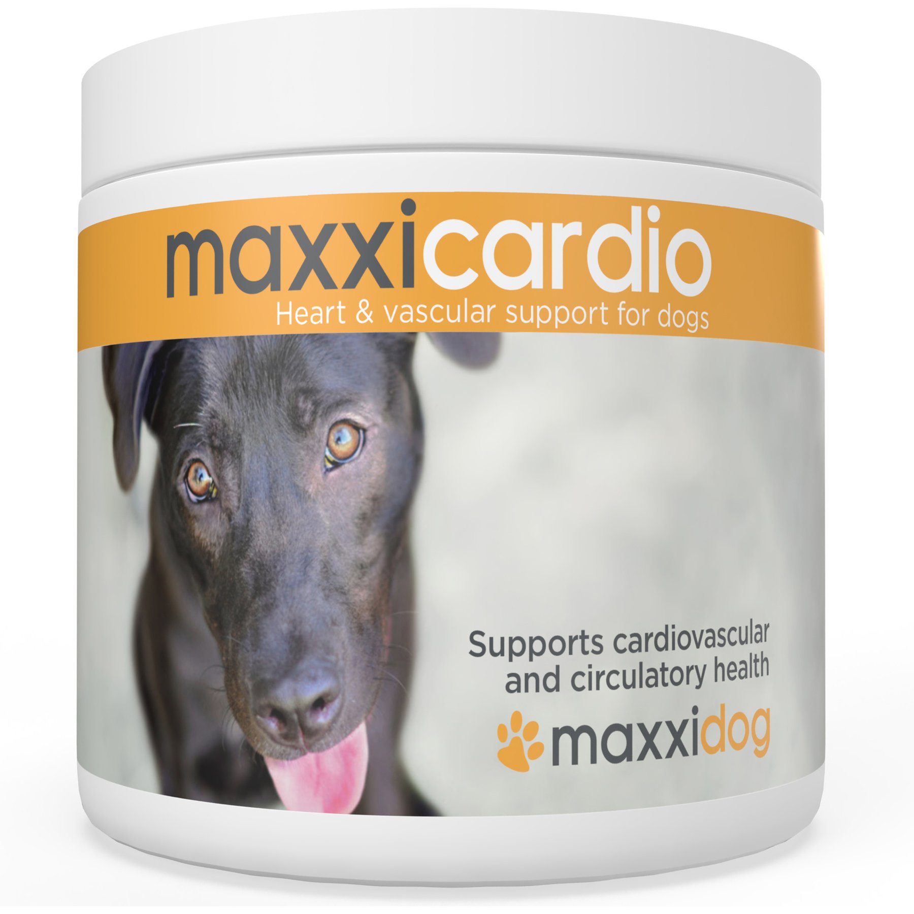 maxxipaws maxxicardio Heart & Cardiovascular Powder Supplement for Dogs, 3.2-oz jar