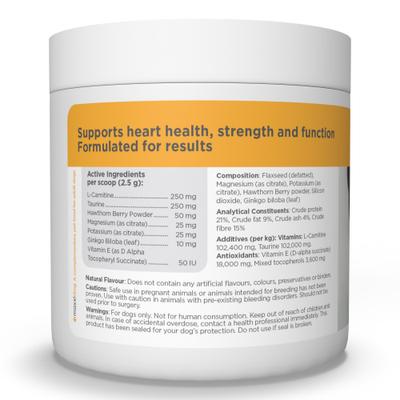 Show full view: maxxipaws maxxicardio Heart & Cardiovascular Powder Supplement for Dogs, 5.3-oz jar slide 9 of 10