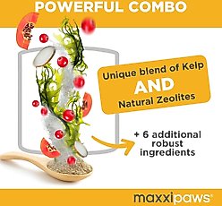 maxxipaws maxxidental Advanced Oral Support Dental & Gum Care Powder Supplement for Dogs, 5-oz jar slide 2 of 9