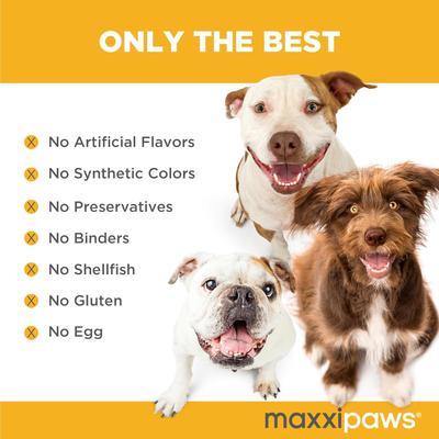 Show full view: maxxipaws maxxidental Advanced Oral Support Dental & Gum Care Powder Supplement for Dogs, 5-oz jar slide 6 of 10
